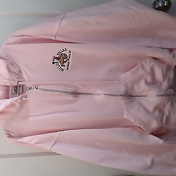 MILLION DOLLAR COWBOY BAR XXL PINK HOODIE JACKET - Picture 1 of 4